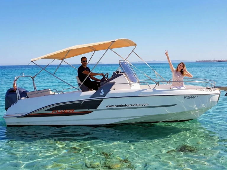 Motorboot mieten in Torrevieja - Bénéteau Flyer 6 SPACEdeck
