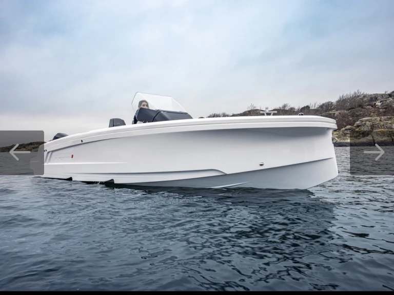 Vermietung Motorboot Axopar mit Führerschein