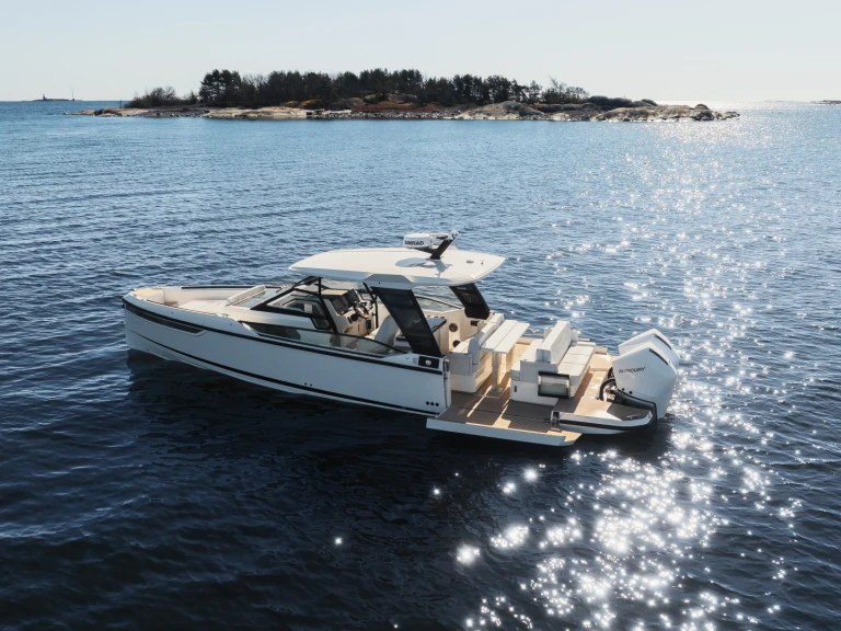 Vermietung Motorboot Saxdor mit Führerschein