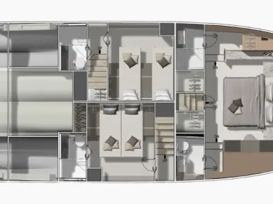 Bootsverleih 2 PRESTIGE M48 Ajaccio Samboat