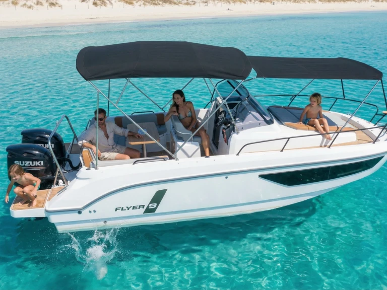 YachtCharter in Ibiza Town - Bénéteau FLYER 9 SUNdeck auf SamBoat