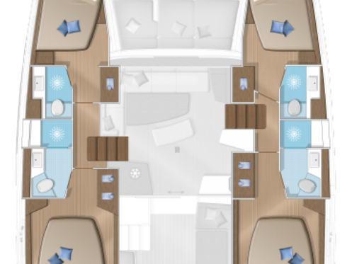 Katamaran mit oder ohne Skipper Lagoon mieten in Trapani