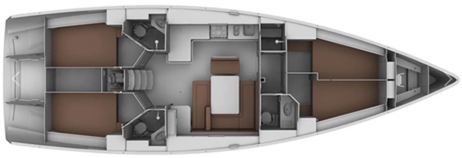 Ein Bavaria Cruiser 45 mieten in Lefkáda