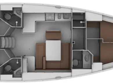 Ein Bavaria Cruiser 45 mieten in Lefkáda