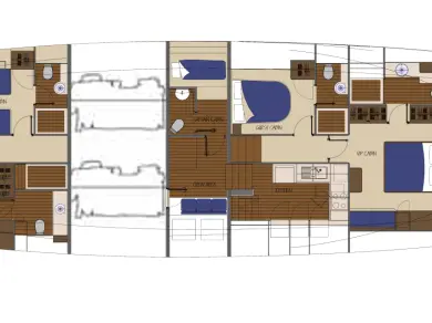 Vermietung Segelboot Custom Made mit Führerschein