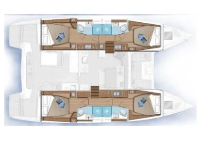 Katamaran mit oder ohne Skipper Lagoon mieten in Gouviá