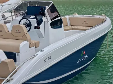 Vermietung Motorboot ayros mit Führerschein
