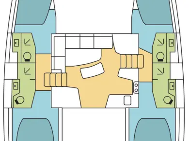 Vermietung Katamaran Lagoon mit Führerschein