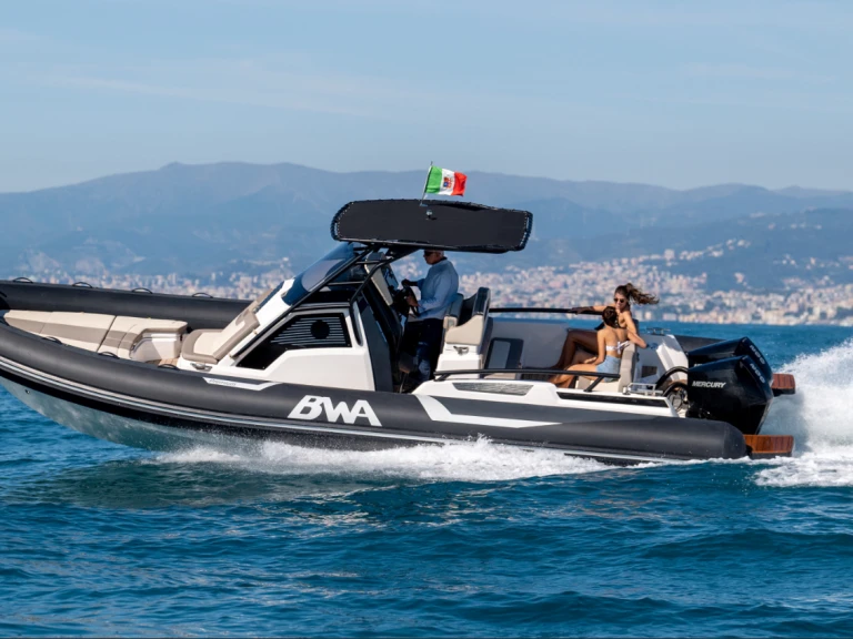 Vermietung Schlauchboot Bwa mit Führerschein