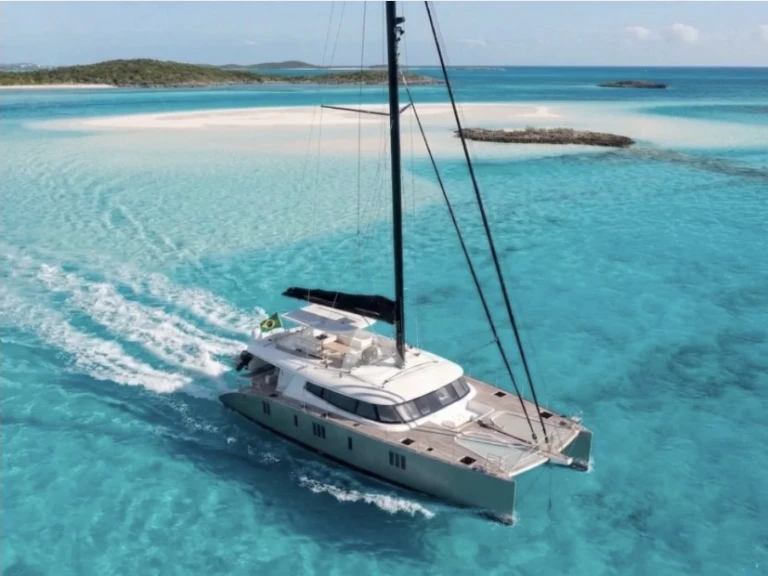 Boot mieten Nassau günstig 74ft Sunreef Sailing Catamaran