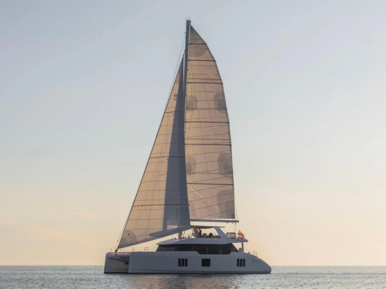 Boot mieten Olbia günstig Sunreef 70
