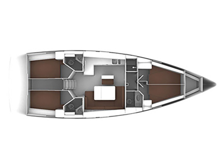 Vermietung Segelboot Bavaria mit Führerschein