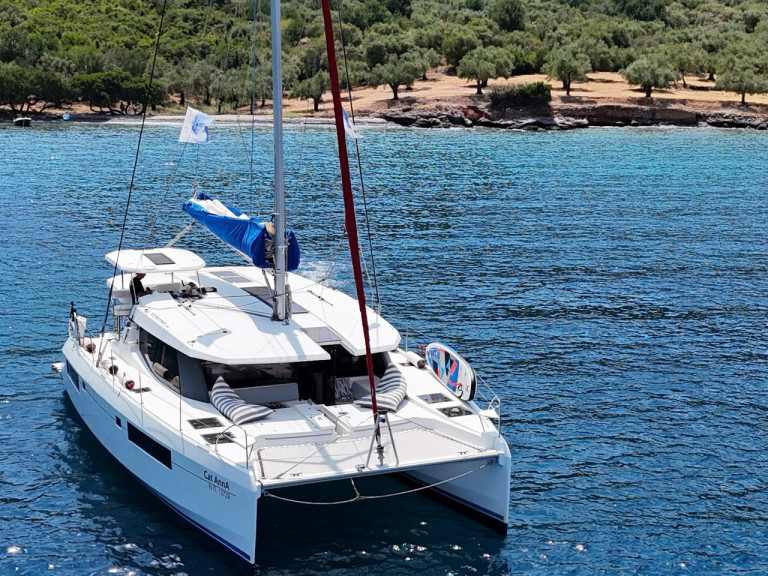 Boot mieten Parálio Ástros günstig Leopard 45