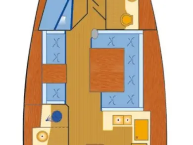 Vermietung Segelboot Jeanneau mit Führerschein