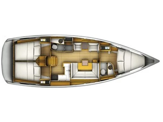 Jeanneau Sun Odyssey 409 (3 cab.) mieten Lefkáda