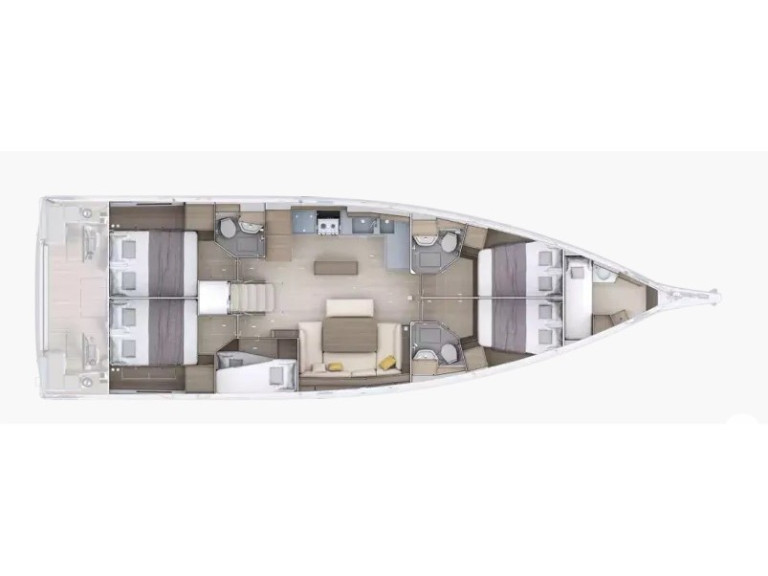 YachtCharter in Gouviá - Bénéteau Oceanis 52 - 6 cab. auf SamBoat