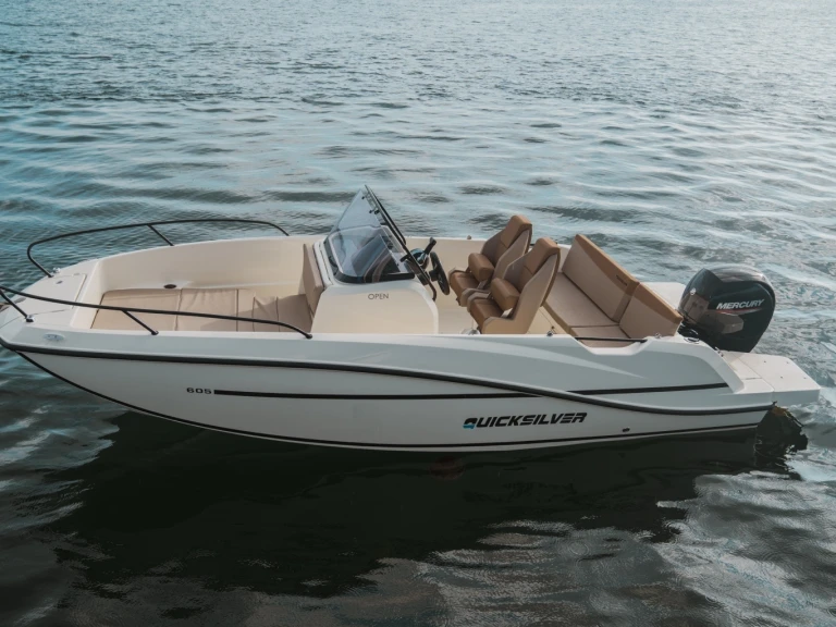 Bootsverleih Quicksilver Activ 605 Open Calp / Calpe Samboat