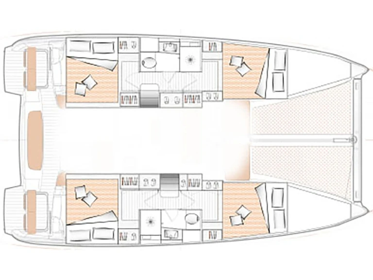 Bootsverleih Excess Excess 11 (6 cab.) Gouviá Samboat