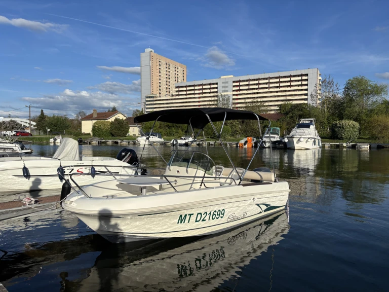 Vermietung Motorboot Jeanneau mit Führerschein