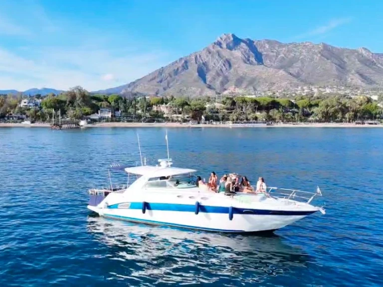 Boot mieten Marbella günstig Sea Ray 370 Sundancer