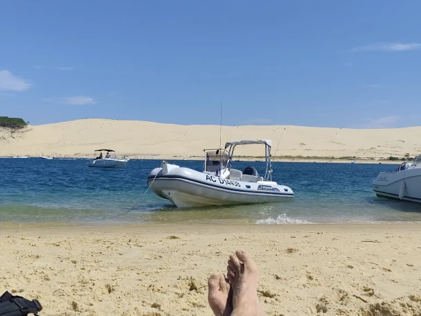 Vermietung Schlauchboot Capelli mit Führerschein
