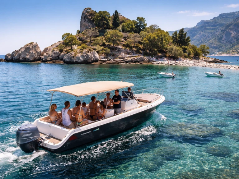Motorboot mit oder ohne Skipper Lever mieten in Giardini-Naxos