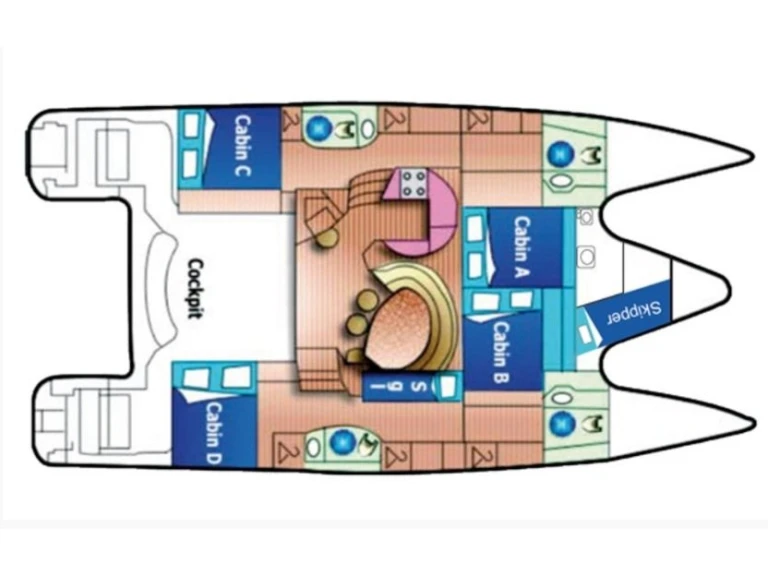 Katamaran mieten in Lefkáda - Alliaura-Marine Privilege 465