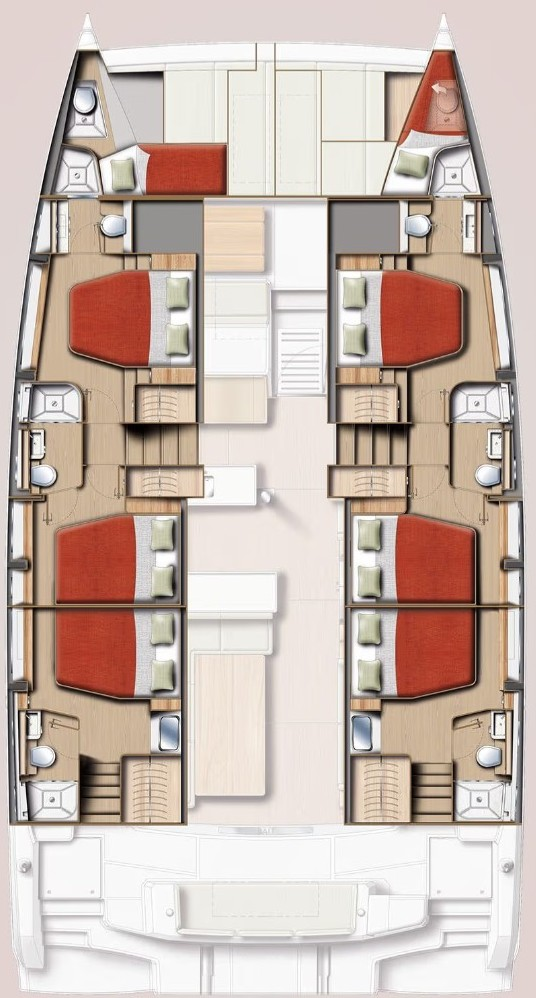 Vermietung Katamaran Bali mit Führerschein