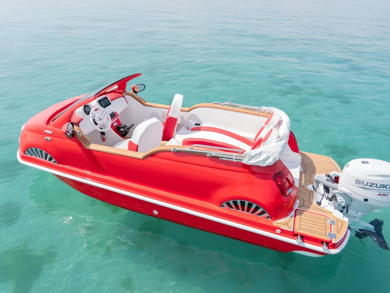 Motorboot mieten in Sirmione - CAR OFF SHORE FIAT 500 CAR OFF SHORE FIAT 500