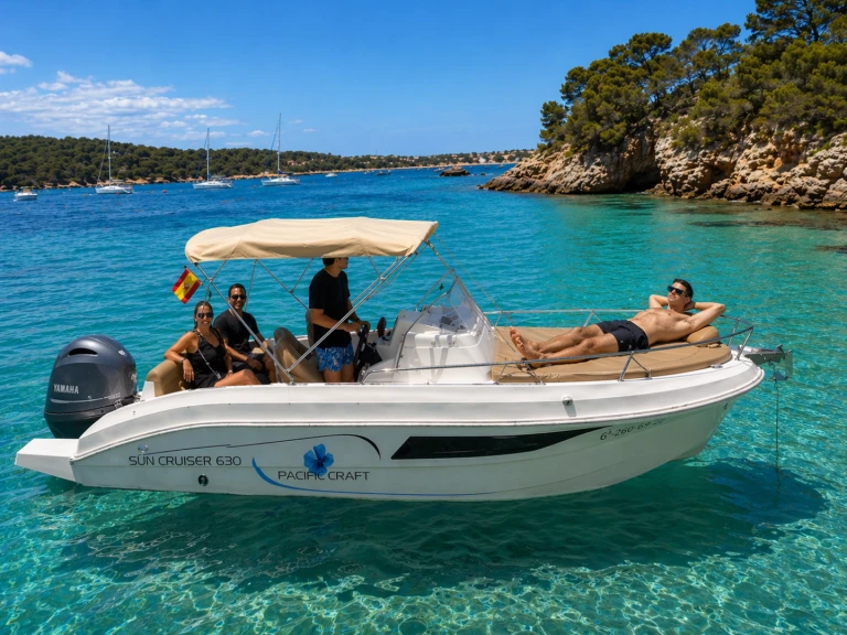 Boot mieten Palma de Mallorca günstig Pacific Craft 630