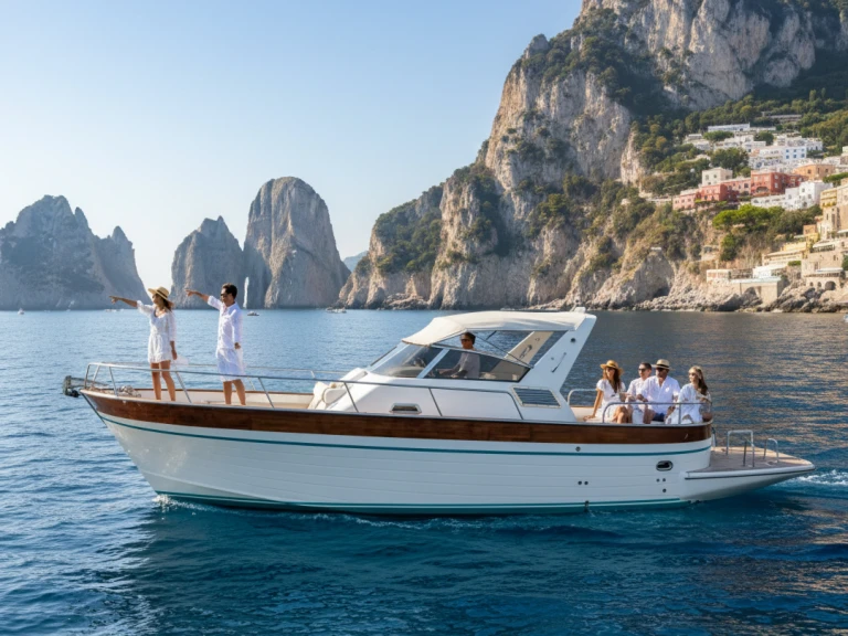 Motorboot mit oder ohne Skipper Allure mieten in Sorrent