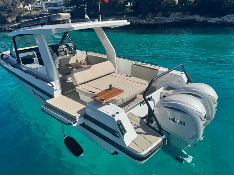 Vermietung Motorboot Quarken mit Führerschein