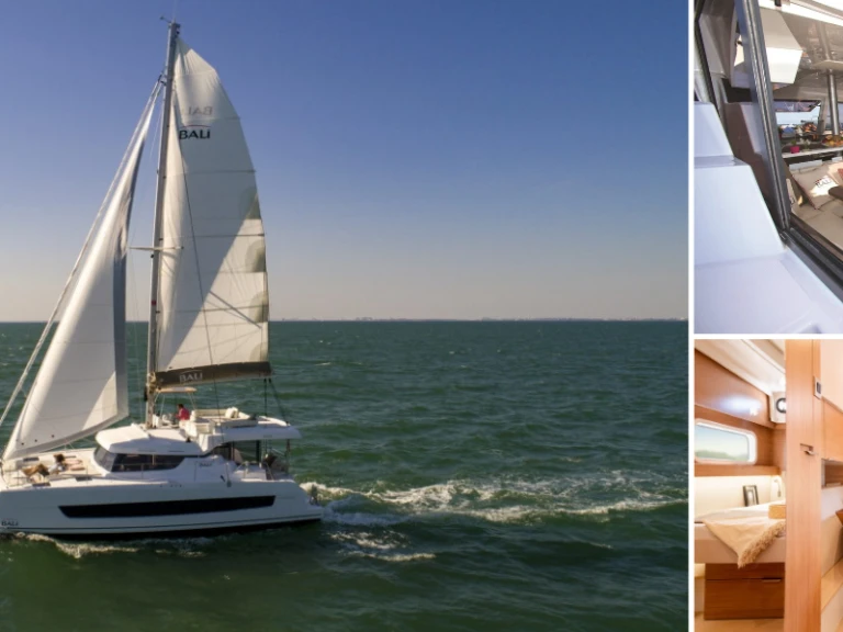 Vermietung Katamaran Bali mit Führerschein