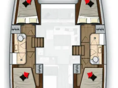 YachtCharter in Álimos - Lagoon Lagoon 40 auf SamBoat