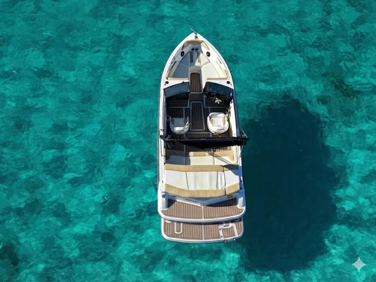 Motorboot mit oder ohne Skipper Glastron mieten in Ibiza Town