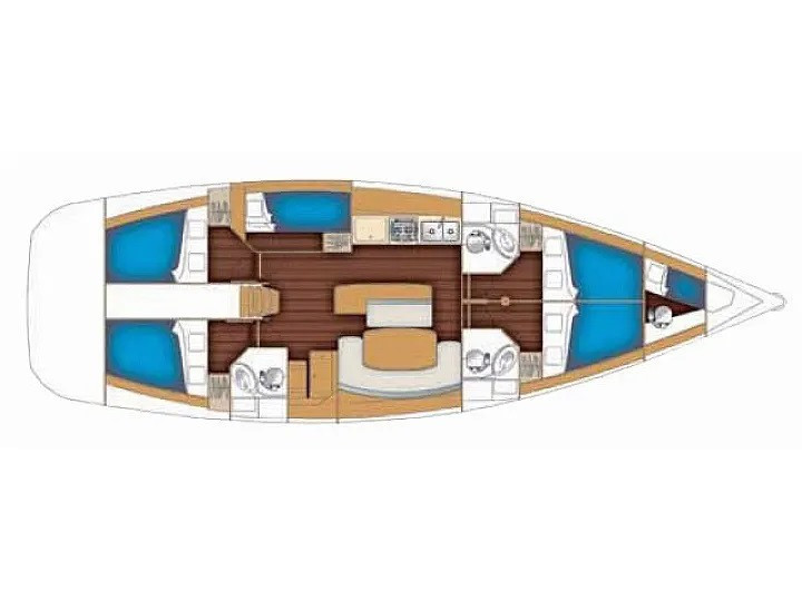 YachtCharter in Álimos - Bénéteau Cyclades 50.5 (5 cab) auf SamBoat