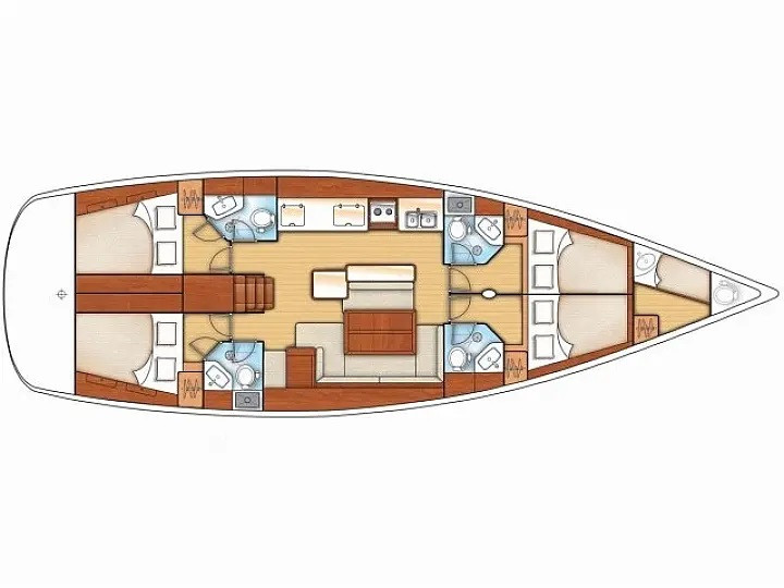 Segelboot mieten in Álimos - Bénéteau Oceanis 50 Family