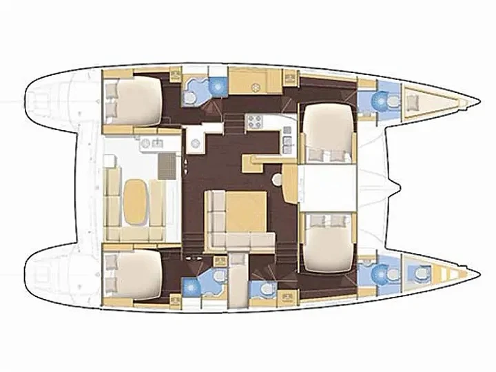 Boot mieten Álimos günstig Lagoon 500