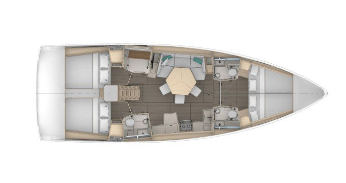 Vermietung Segelboot Dufour mit Führerschein