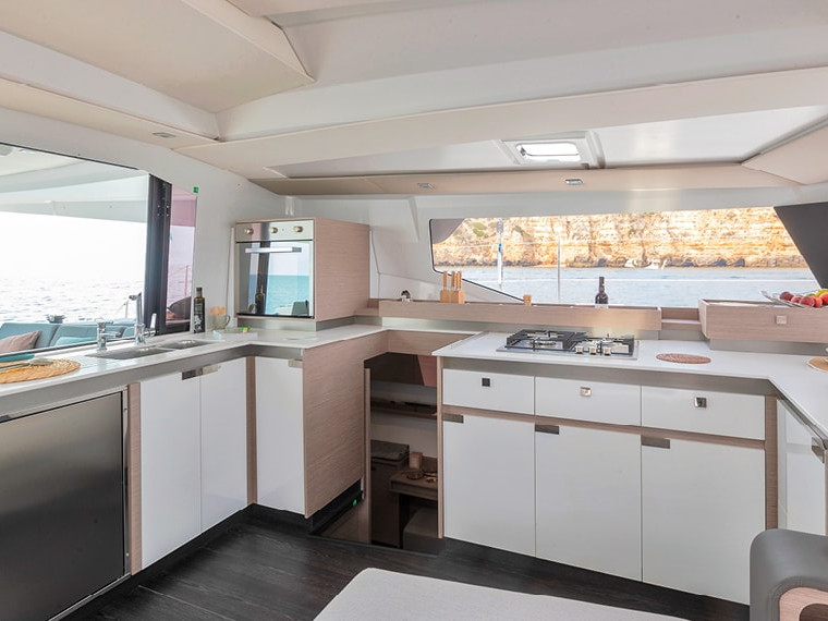 Vermietung Katamaran Fountaine Pajot mit Führerschein