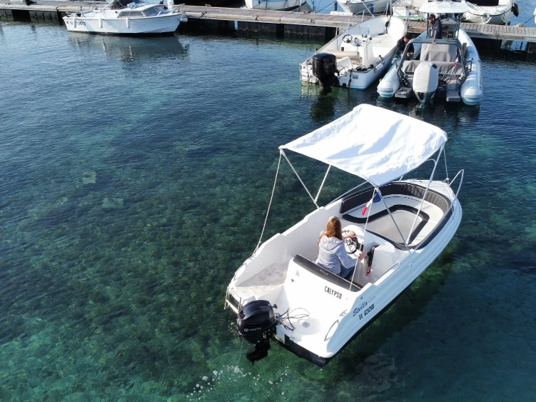Vermietung Motorboot kruger mit Führerschein