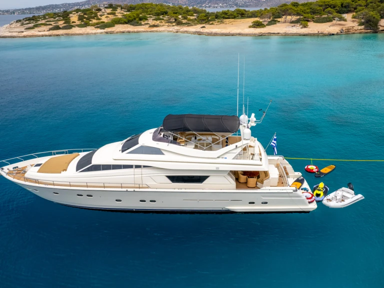Yacht mieten in Marina Aliki - Ferretti Ferretti 80