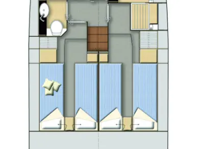Yacht mieten in Trogir - Bavaria Virtess 420 Fly