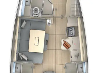 Boot mieten Trogir günstig Dufour 41