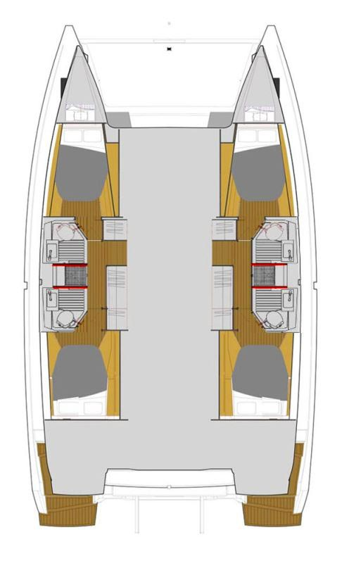 Katamaran mieten in Trogir - Fountaine Pajot Astrea 42