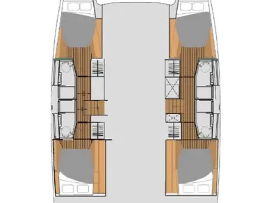 Vermietung Katamaran Fountaine Pajot mit Führerschein