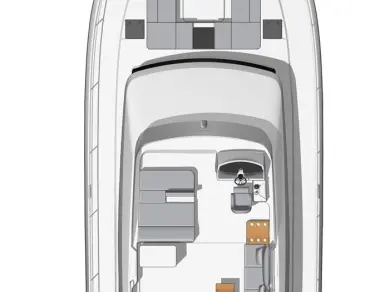 Vermietung Motorboot Fountaine Pajot mit Führerschein