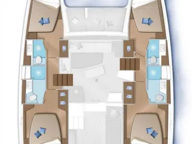 YachtCharter in Golfo Aranci - Lagoon Lagoon 42 auf SamBoat