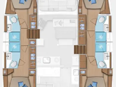 YachtCharter in Šibenik - Lagoon Lagoon 46 auf SamBoat