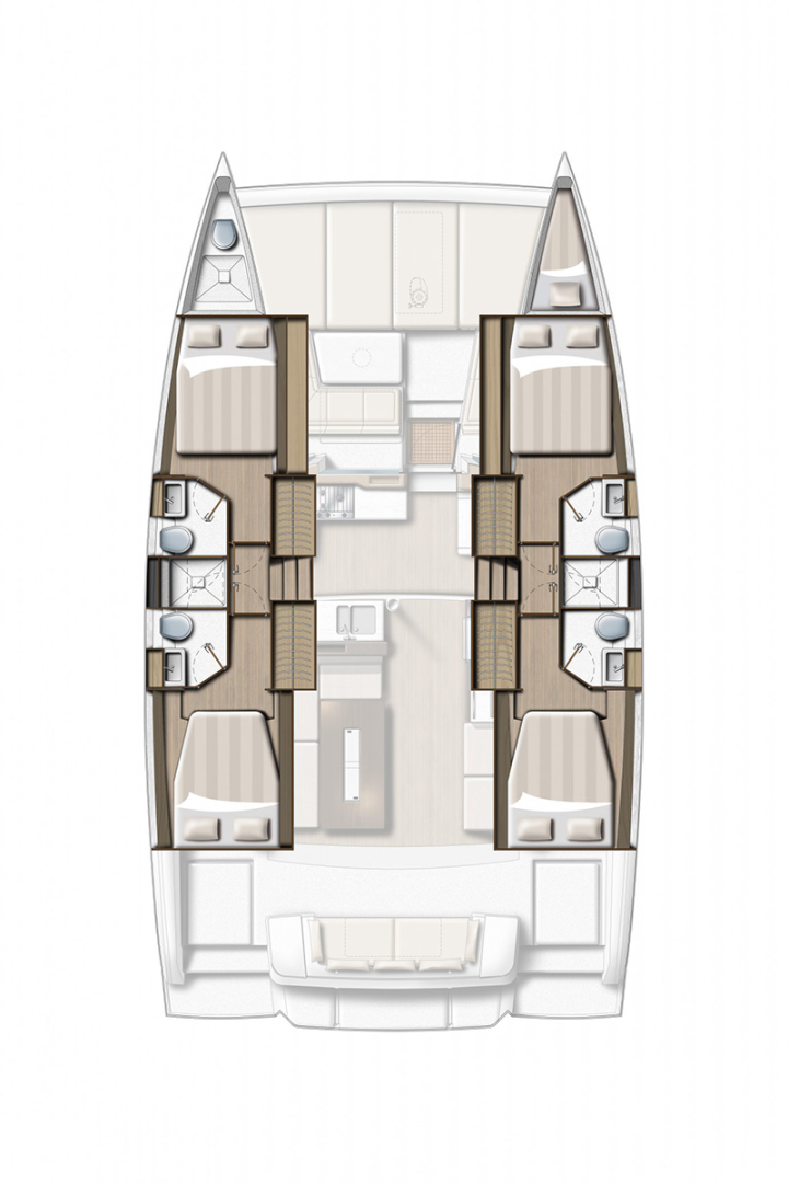 Katamaran mit oder ohne Skipper Bali mieten in Seget Donji